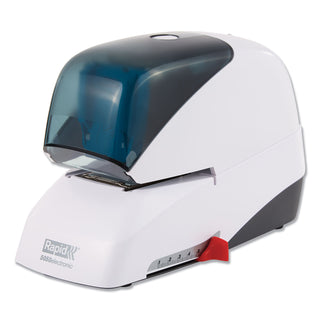 Rapid® 5050e Professional Electric Stapler, 60-Sheet Capacity, White (RPD73157)