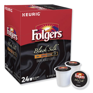 Folgers® Gourmet Selections Black Silk Coffee K-Cups, 24/Box (GMT6662)