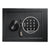 Sentry® Safe Electronic Security Safe, 0.14 cu ft, 9w x 6.6d x 6.6h, Black (SENX014E)