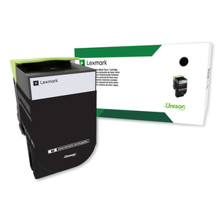 Lexmark™ 80C0XKG Return Program Extra High-Yield Toner, 8000 Yield, Black, TAA Compliant (LEX80C0XKG)