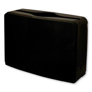GEN Countertop Folded Towel Dispenser, 10.63" x 7.28" x 4.53", Black (GEN1607)