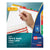 Avery® Print and Apply Index Maker Clear Label Dividers, 8 Color Tabs, Letter, 5 Sets (AVE11419)
