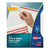 Avery® Print and Apply Index Maker Clear Label Plastic Dividers with Printable Label Strip, 8-Tab, 11 x 8.5, Translucent, 1 Set (AVE11450)