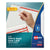 Avery® Print and Apply Index Maker Clear Label Plastic Dividers with Printable Label Strip, 8-Tab, 11 x 8.5, Translucent, 5 Sets (AVE12450)