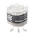 U Brands Standard Push Pins, Plastic, Clear, 7/16", 200/Pack (UBR658U0824)