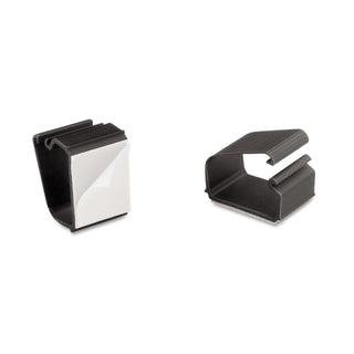 Cord Away® Self-Adhesive Wire Clips, Black, 6/Pack (MAS00204)
