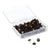 U Brands Fashion Metal Thumbtacks, Metal, Brass, 3/8", 200/Pack (UBR3092U0624)