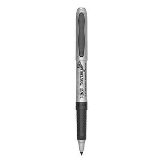 BIC® Intensity Ultra Permanent Marker, Extra-Fine Needle Tip, Tuxedo Black, Dozen (BICGPMU11BK)