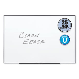 Quartet® Fusion Nano-Clean Magnetic Whiteboard, 48 x 36, Black Frame (QRTNA4836FB)