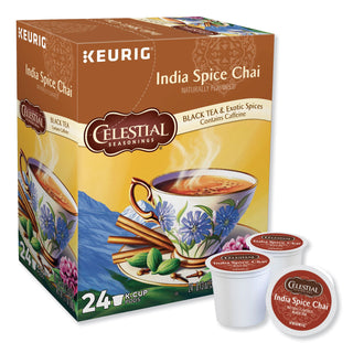 Celestial Seasonings® India Spice Chai Tea K-Cups, 24/Box (GMT14738)
