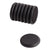 U Brands High Energy Magnets, Circle, Black, 1.25" Dia, 8/Pack (UBR3021U0012)