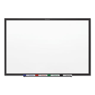 Quartet® Classic Series Nano-Clean Dry Erase Board, 48 x 36, Black Aluminum Frame (QRTSM534B)
