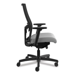 HON® Ignition 2.0 4-Way Stretch Mid-Back Mesh Task Chair, Supports up to 300 lbs., Frost Seat, Black Back, Black Base (HONI2M2AMLC22TK)