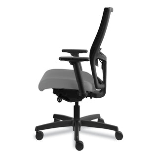 HON® Ignition 2.0 4-Way Stretch Mid-Back Mesh Task Chair, Supports up to 300 lbs., Frost Seat, Black Back, Black Base (HONI2M2AMLC22TK)