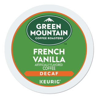 Green Mountain Coffee® French Vanilla Decaf Coffee K-Cups, 24/Box (GMT7732)