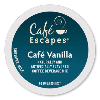 Café Escapes® Cafe Vanilla K-Cups, 24/Box (GMT6812)
