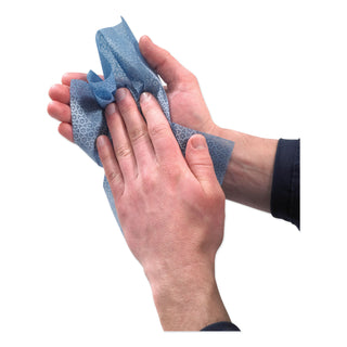 GOJO® FAST TOWELS Hand Cleaning Towels, 2-Ply, 7.75 x 11, Fresh Citrus, Blue, 60/Pack, 6 Packs/Carton (GOJ628506)