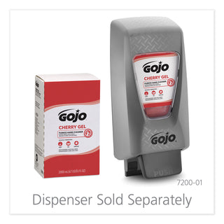 GOJO® Cherry Gel Pumice Hand Cleaner, 2000 ml Refill, 4/Carton (GOJ7290-04)