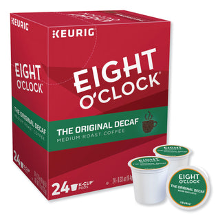 Eight O'Clock Coffee Original Decaf Coffee K-Cups, 24/Box (GMT6425)