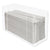 Kantek Multifold Paper Towel Dispenser, Acrylic, 12.5 x 4.4 x 7, Clear (KTKAH190)