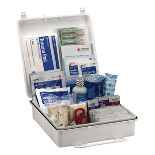 First Aid Only™ Bulk ANSI 2015 Compliant Class B Type III First Aid Kit for 50 People, 199 Pieces, Plastic Case (ACMFAO90566)