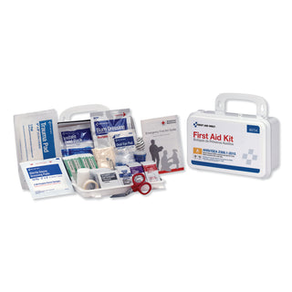 First Aid Only™ ANSI Class A 10 Person First Aid Kit, 71 Pieces, Plastic Case (FAO90754)