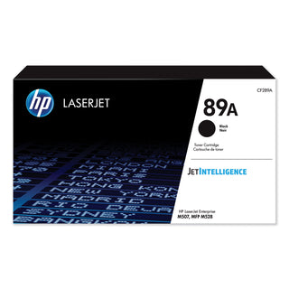 HP 89A, (CF289A) Black Original LaserJet Toner Cartridge (HEWCF289A)