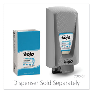 GOJO® SUPRO MAX Hand Cleaner Refill, 5000 mL, Floral Scent, Beige, 2/Carton (GOJ7572) (GOJ7572)