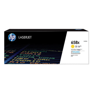 HP 658X, (W2002X) High-Yield Yellow Original LaserJet Toner Cartridge (HEWW2002X)