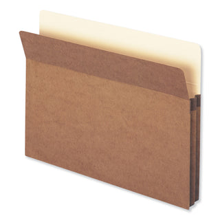 Smead™ Redrope Drop Front File Pockets, 1.75" Expansion, Letter Size, Redrope, 50/Box (SMD73800)