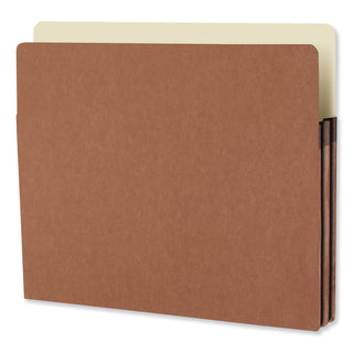 Smead™ Redrope Drop Front File Pockets, 1.75" Expansion, Letter Size, Redrope, 25/Box (SMD73214)