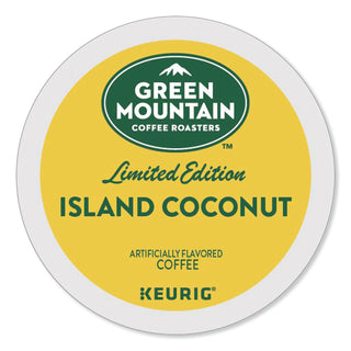 Green Mountain Coffee® Island Coconut Coffee K-Cup Pods, 24/Box (GMT6720)