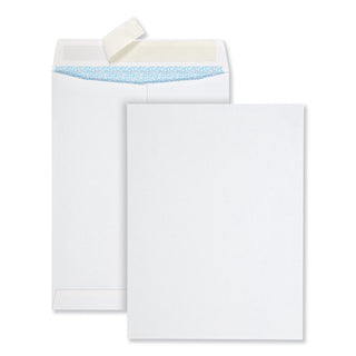 Quality Park™ Redi-Strip Security Tinted Envelope, #10 1/2, Square Flap, Redi-Strip Closure, 9 x 12, White, 100/Box (QUA44926)