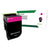Lexmark™ 80C0XMG Return Program Extra High-Yield Toner, 4000 Yield, Magenta, TAA Compliant (LEX80C0XMG)