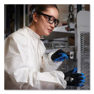 KleenGuard™ G40 Nitrile Coated Gloves, 240 mm Length, Large/Size 9, Blue, 12 Pairs (KCC40227)
