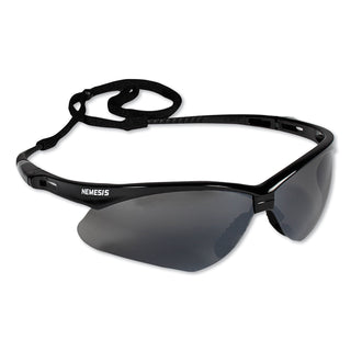 KleenGuard™ V30 Nemesis Safety Glasses, Black Frame, Smoke Lens (KCC25688)