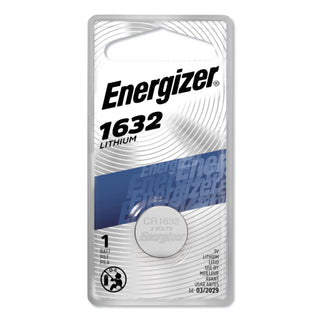 Energizer® 1632 Lithium Coin Battery, 3 V (EVEECR1632BP)