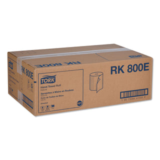 Tork® Universal Hardwound Roll Towel, 7.88" x 800 ft, Natural, 6/Carton (SCARK800E)