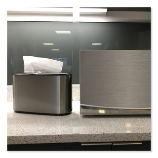 Tork® Xpress Countertop Towel Dispenser, 12.68 x 4.56 x 7.92, Stainless Steel/Black (TRK302030)