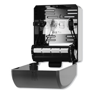 Tork® Mechanical Hand Towel Roll Dispenser, 12.32" x 9.32" x 15.95" H71 System, Black (TRK772728)