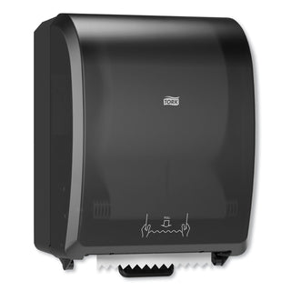 Tork® Mechanical Hand Towel Roll Dispenser, 12.32" x 9.32" x 15.95" H71 System, Black (TRK772728)