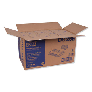 Tork® Advanced Soft Minifold Dispenser Napkins, 1-Ply,13" x 12", Natural, 6000/CT (TRKD826E)