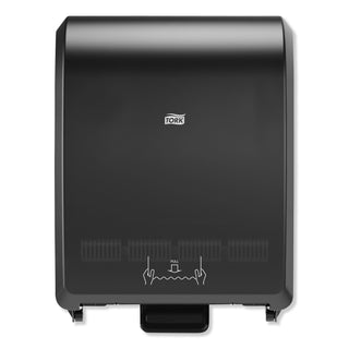 Tork® Mechanical Hand Towel Roll Dispenser, 12.32" x 9.32" x 15.95" H80 System, Black (TRK772828)