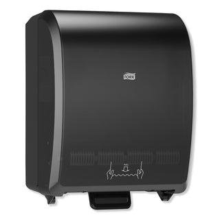 Tork® Mechanical Hand Towel Roll Dispenser, 12.32" x 9.32" x 15.95" H71 System, Black (TRK772728)
