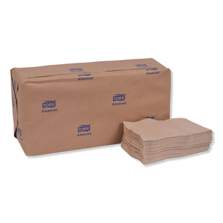 Tork® Advanced Soft Minifold Dispenser Napkins, 1-Ply,13" x 12", Natural, 6000/CT (TRKD826E)
