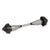 Tork® Coreless High Capacity Spindle Kit, Plastic, 3.66" Roll Size, Type C, Gray (SCA473040)