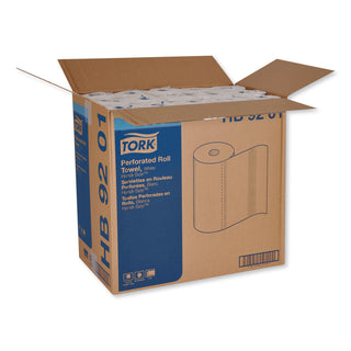 Tork® Handi-Size Perforated Roll Towel, 2-Ply, 11 x 6.75, White, 120/Roll, 30/CT (SCAHB9201)