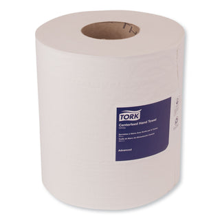 Tork® Advanced Centerfeed Hand Towel, 2-Ply, 8.25 x 11.8, White, 610/Roll, 6/Carton (TRK121202)