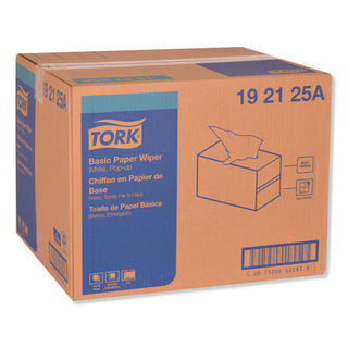 Tork® Multipurpose Paper Wiper, 9 x 10.25, White, 110/Box, 18 Boxes/Carton (SCA192125A)