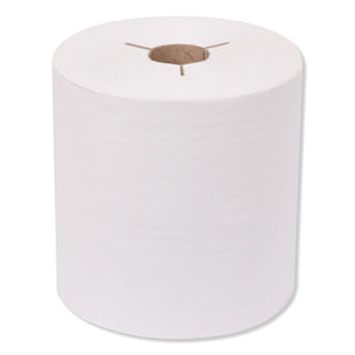 Tork® Universal Hand Towel Roll, Notched, 8" x 800 ft, White, 6 Rolls/Carton (TRK8031900)